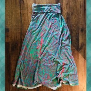 LuLaRoe women’s long skirt